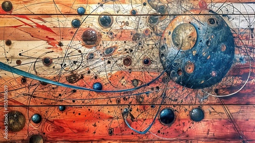 old wooden background