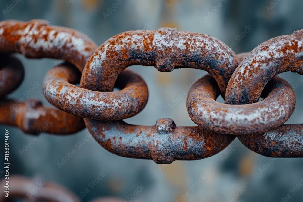 Rustic steel chains intertwined in closeup urban environment industrial content textured background macro viewpoint aesthetic concept Rustic steel chains intertwined in closeup urban environment industrial content textured background macro viewpoint aesthetic concept