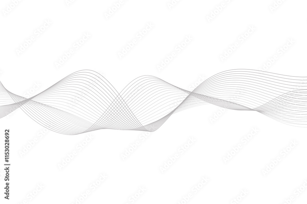 Fototapeta premium abstract wavy background