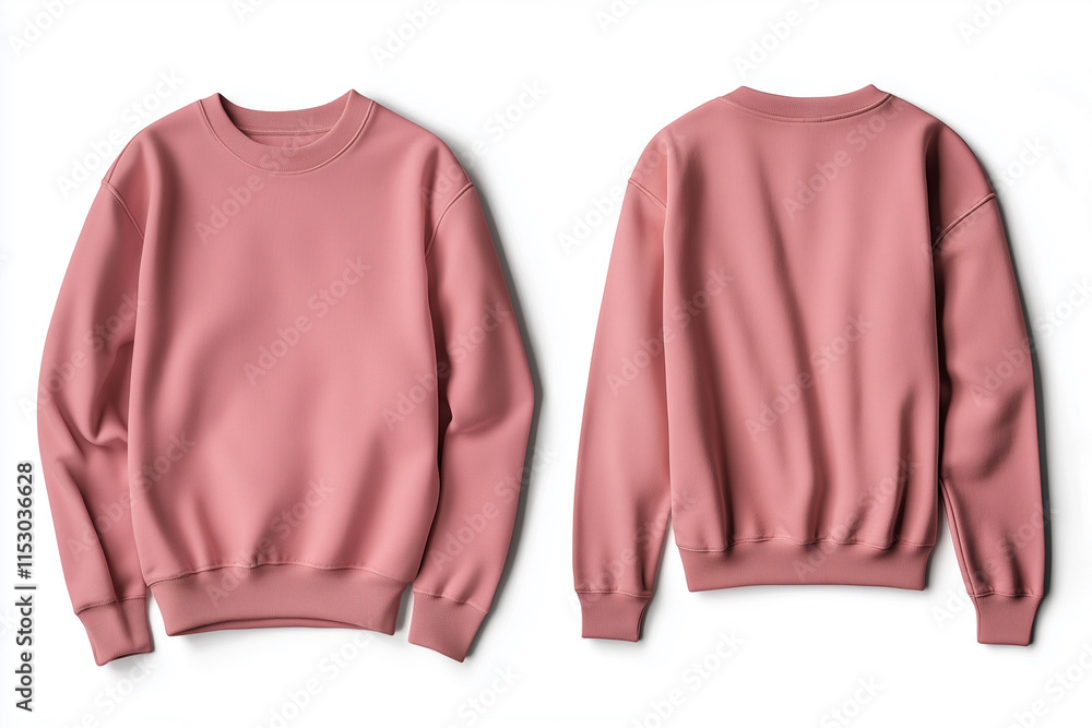 pink sweatshirt with a white collar and a white stripe. The sweatshirt is long and has a white stripe down the middle pink sweatshirt with a white collar and a white stripe. The sweatshirt is long and has a white stripe down the middle
