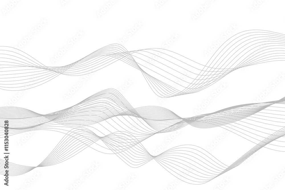 Fototapeta premium abstract wavy background