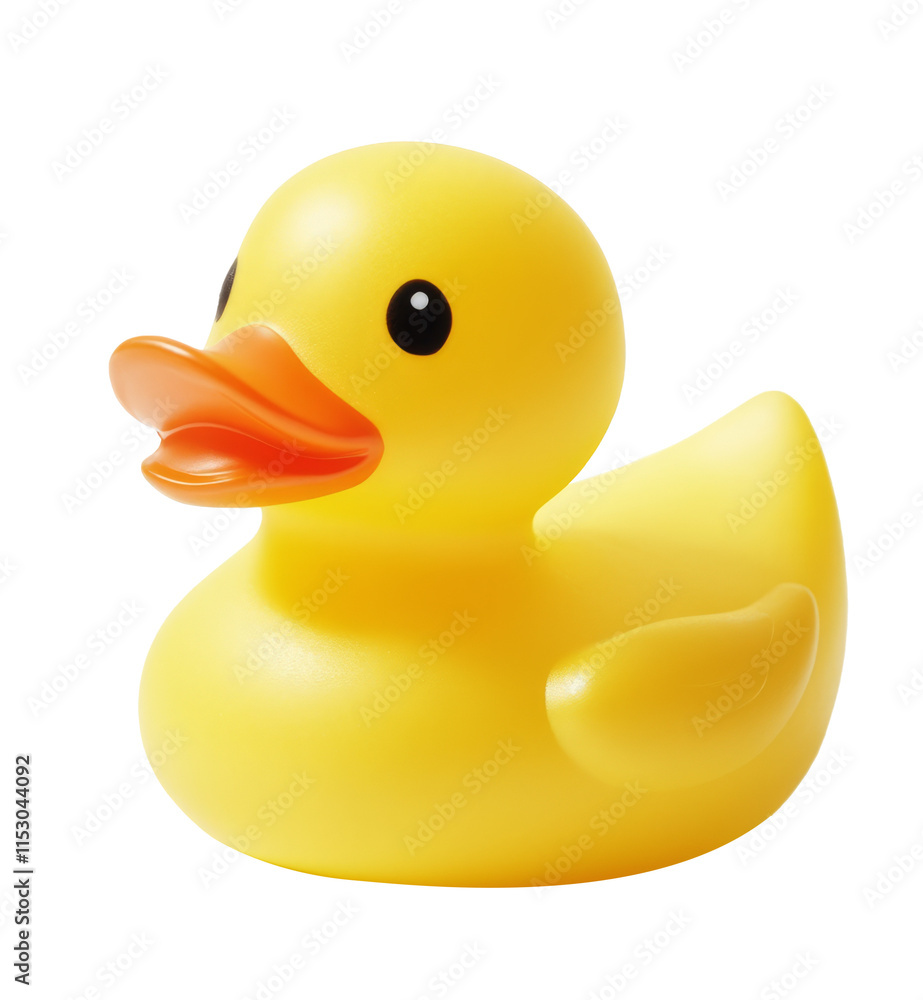 High-Quality PNG of Rubber Duck Isolated on White Background – High Resolution High-Quality PNG of Rubber Duck Isolated on White Background – High Resolution