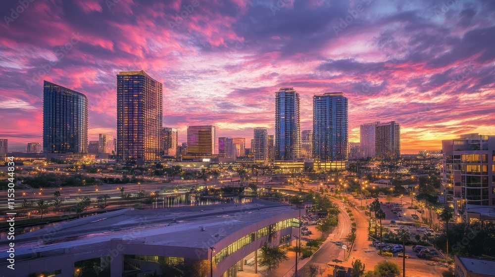Corporate skyscrapers with 'Think bigger, act bolder' Corporate skyscrapers with 'Think bigger, act bolder'
