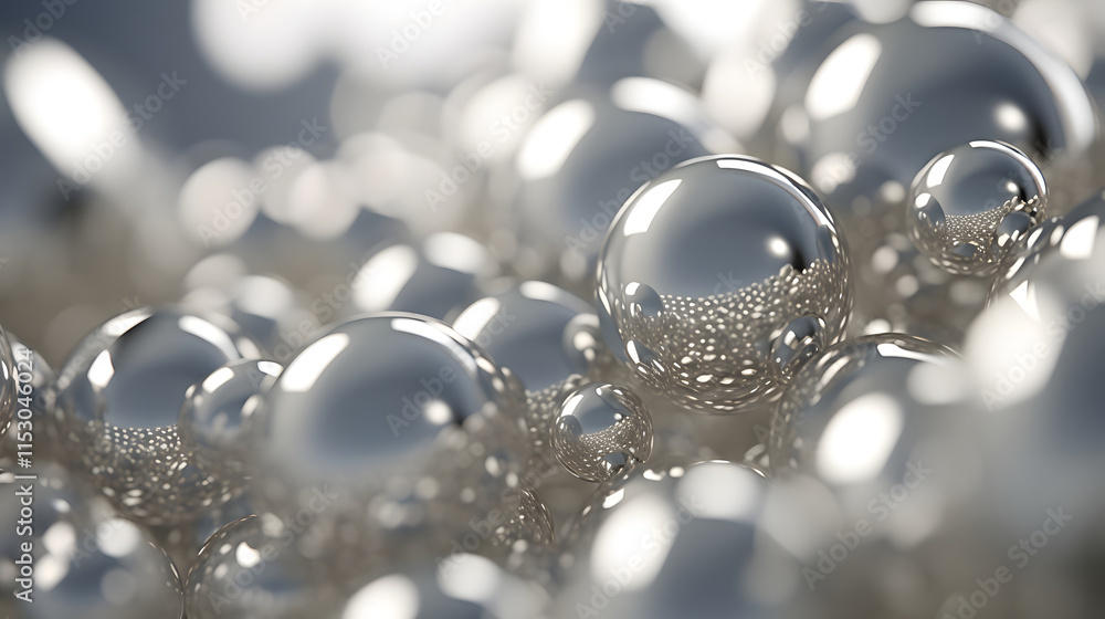 custom made wallpaper toronto digitalDigital silver molecule point line connection abstract graphic poster background