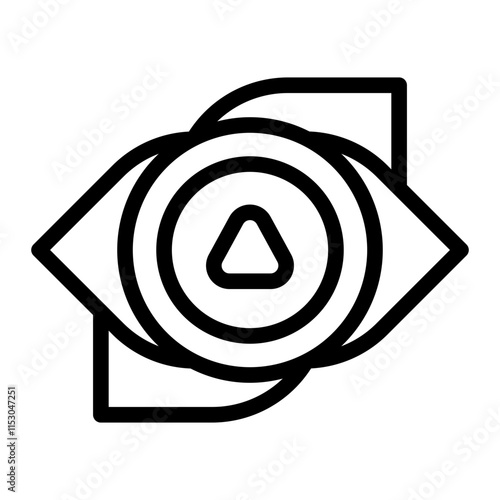 Ajna Line Icon