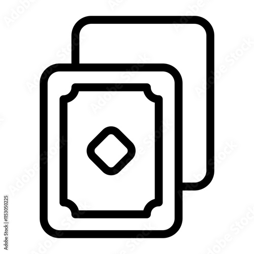 Card Line Icon