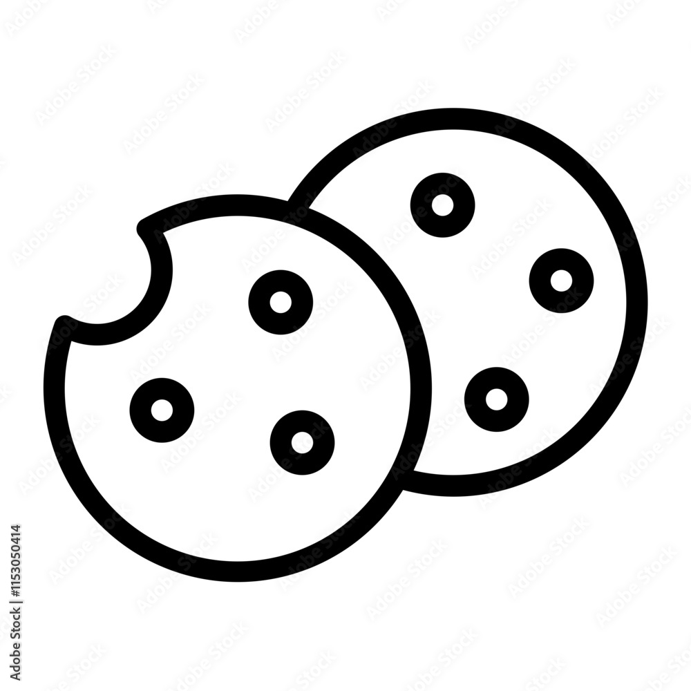 Obraz premium Cereals Line Icon