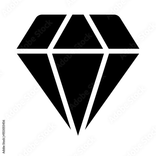 Diamond Solid Icon