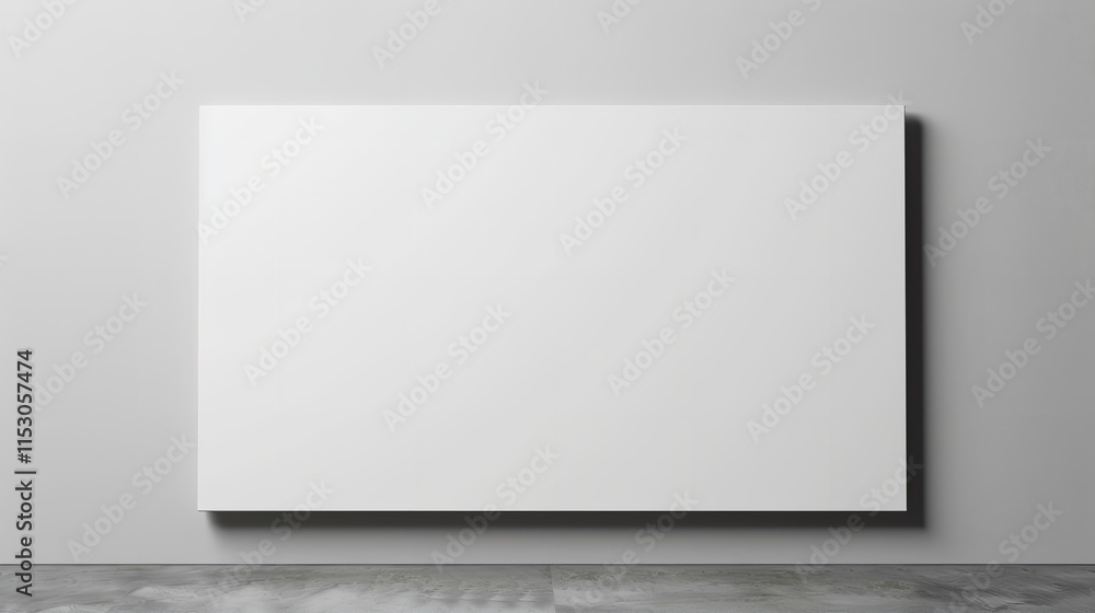Mockup of a blank white workplace magnetic note board, Generative AI. Mockup of a blank white workplace magnetic note board, Generative AI.