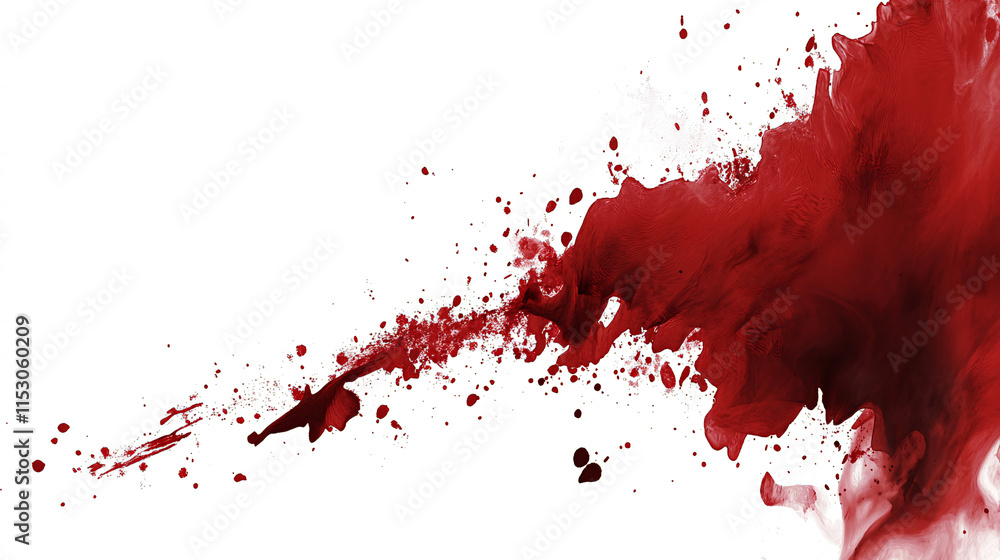 red paint splash red paint splash