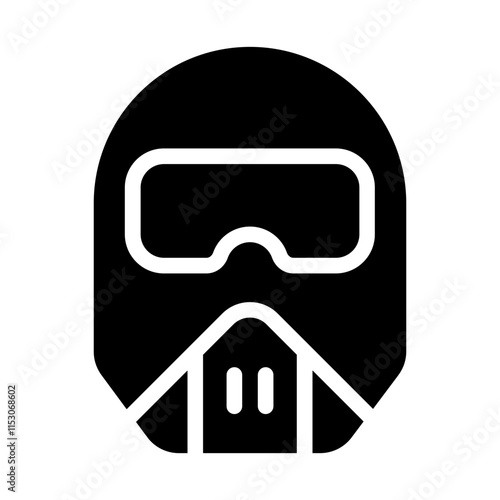 Helmet Solid Icon