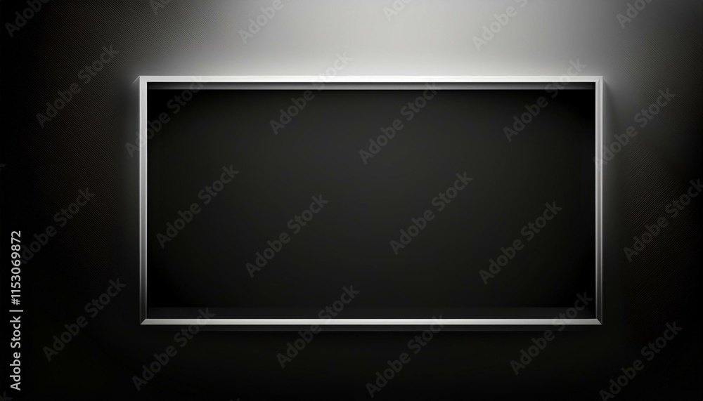 Dark Background with white frame on center Dark Background with white frame on center