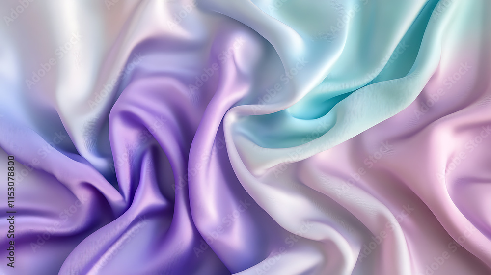 Obraz premium Handmade fabric weave artistry textile studio digital image soft colors close-up craftsmanship inspiration