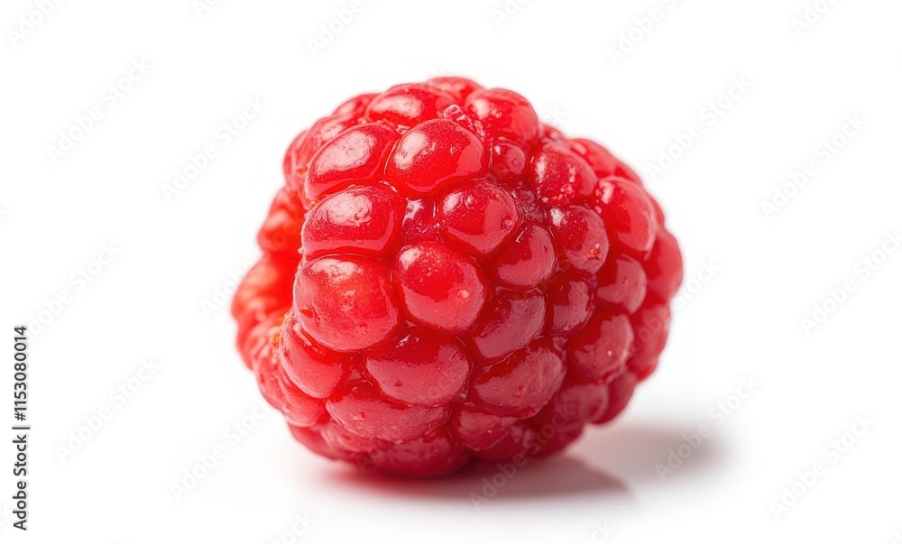 Fresh red raspberry with bright texture Fresh red raspberry with bright texture