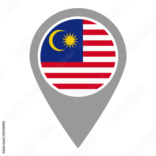 Malaysia flag location pin, flag application, Flag on Location Pin, graphic design, map pointer, vector illustration. Free Download Malaysia flag location pin, flag application, Flag on Location Pin, graphic design, map pointer, vector illustration. - GFXLoad