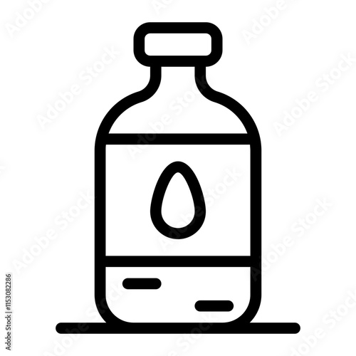 Mineral Water Line Icon