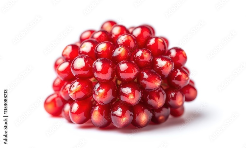 Close-up of vibrant red currants Close-up of vibrant red currants