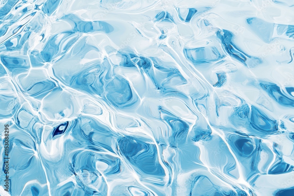 Abstract blue water surface texture background. Abstract blue water surface texture background.