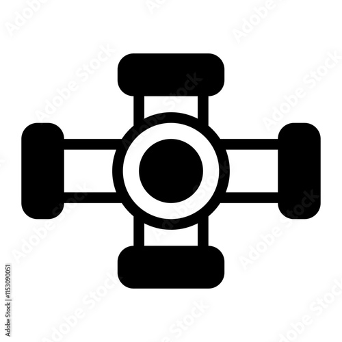 Pipe Glyph Icon