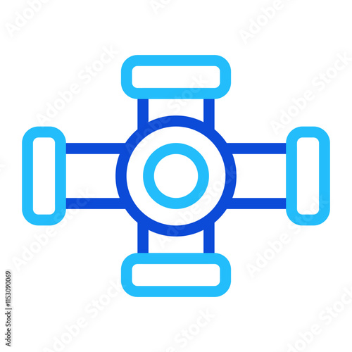 Pipe Duoline Icon