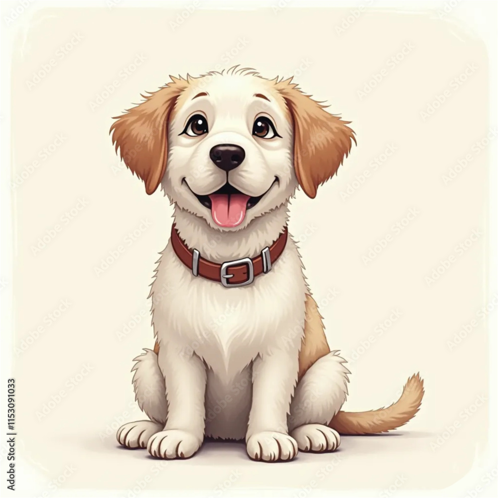 golden retriever puppy vector golden retriever puppy vector