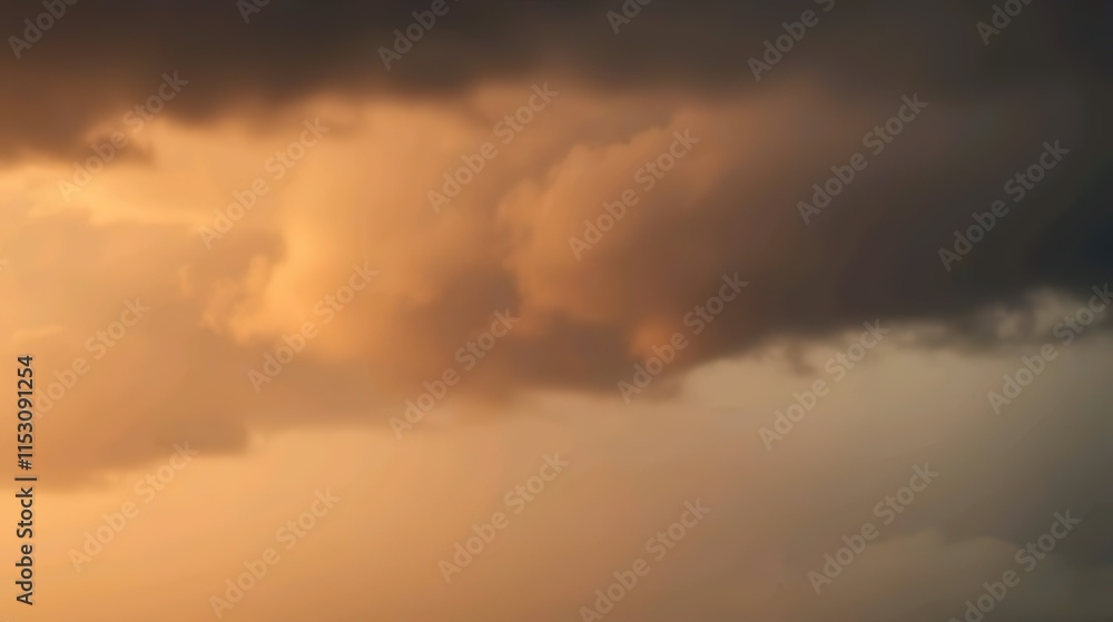 Obraz premium Clouds in the sky.