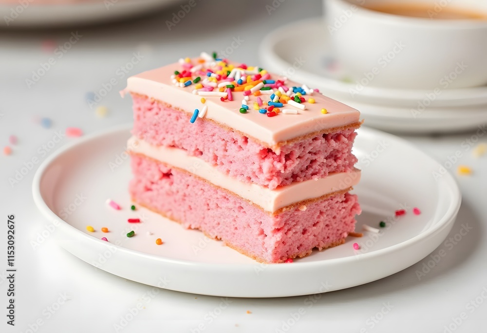 Festive cake made of pink cakes. The concept of a holiday, birthday, anniversary
Festive cake made of pink cakes. The concept of a holiday, birthday, anniversary
