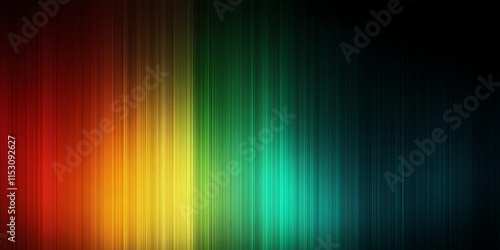 Abstract vibrant rainbow vertical stripes background.