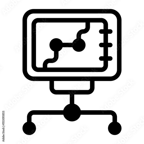 Safebox Glyph Icon