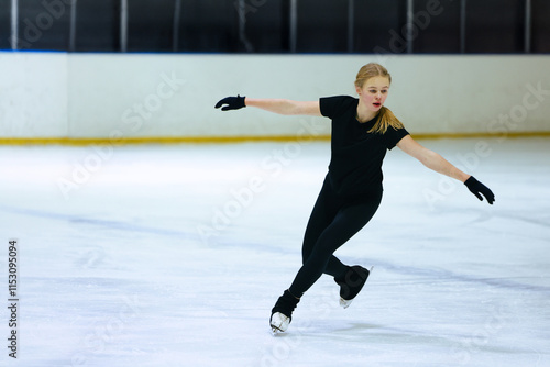 Figure skating girl.