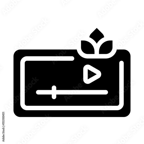 Video Solid Icon