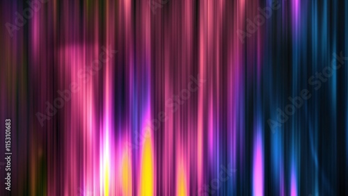 Photography A vibrant video with purple and blue animations, highlighting creativity