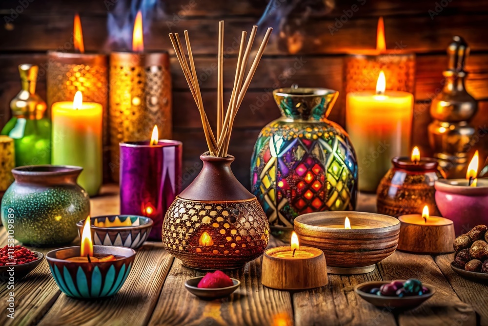 Elegant Home Decor: Diffusers, Incense & Interior Accessories Collection Elegant Home Decor: Diffusers, Incense & Interior Accessories Collection