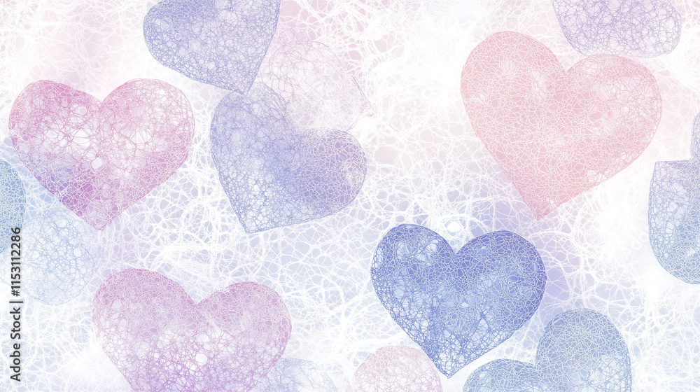 Cute Heart Pattern Background Wallpaper Cute Heart Pattern Background Wallpaper