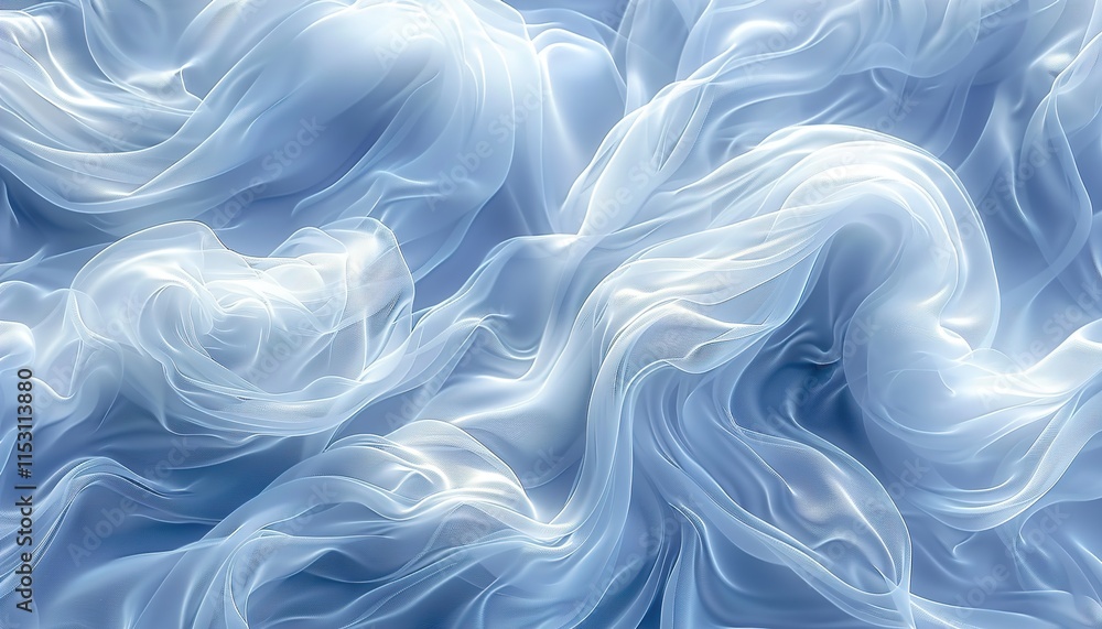 Obraz premium abstract blue smoke