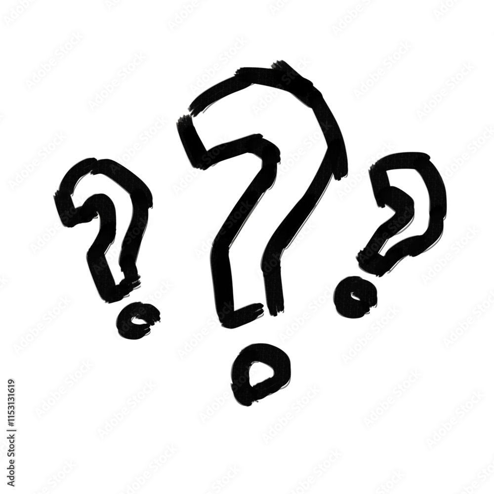 Question Mark | Illustration hand drawn sketch comic doodle Question Mark | Illustration hand drawn sketch comic doodle