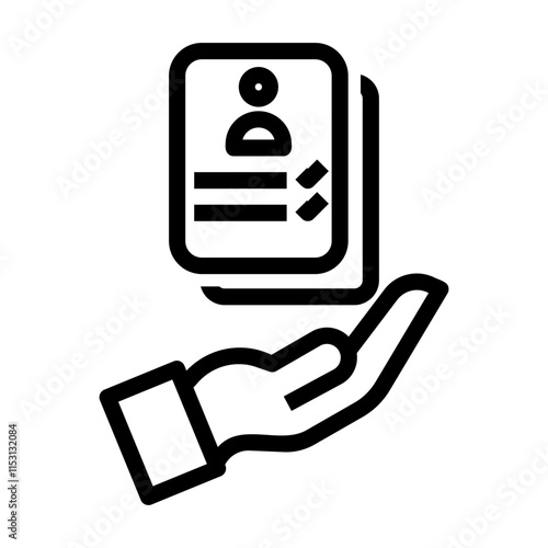 hiring Line Icon