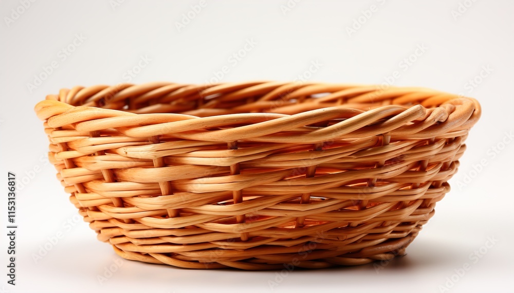 wicker basket isolated on white wicker basket isolated on white