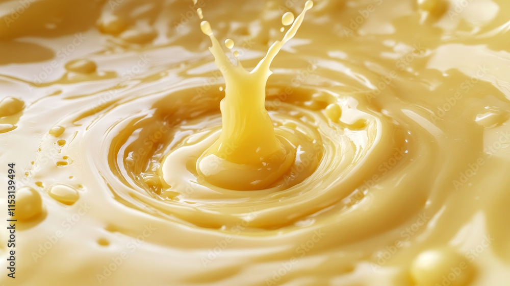 Liquid white yogurt or milk cream flow round splash top view. Isolated 3d vector glistening creamy cascade in a smooth, circular flow, creating a mesmerizing high angle view with elegant droplets Liquid white yogurt or milk cream flow round splash top view. Isolated 3d vector glistening creamy cascade in a smooth, circular flow, creating a mesmerizing high angle view with elegant droplets