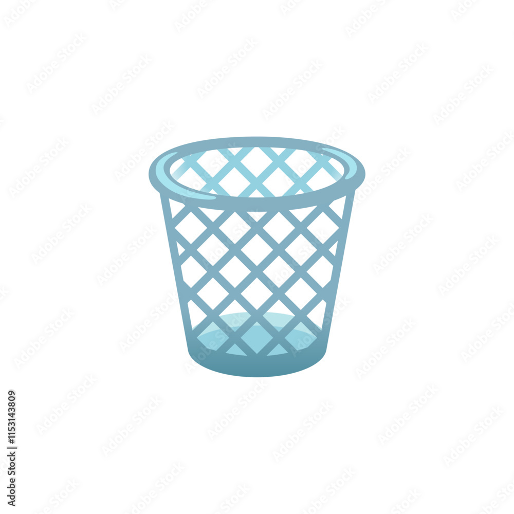 Blue Trash Bin
Blue Trash Bin