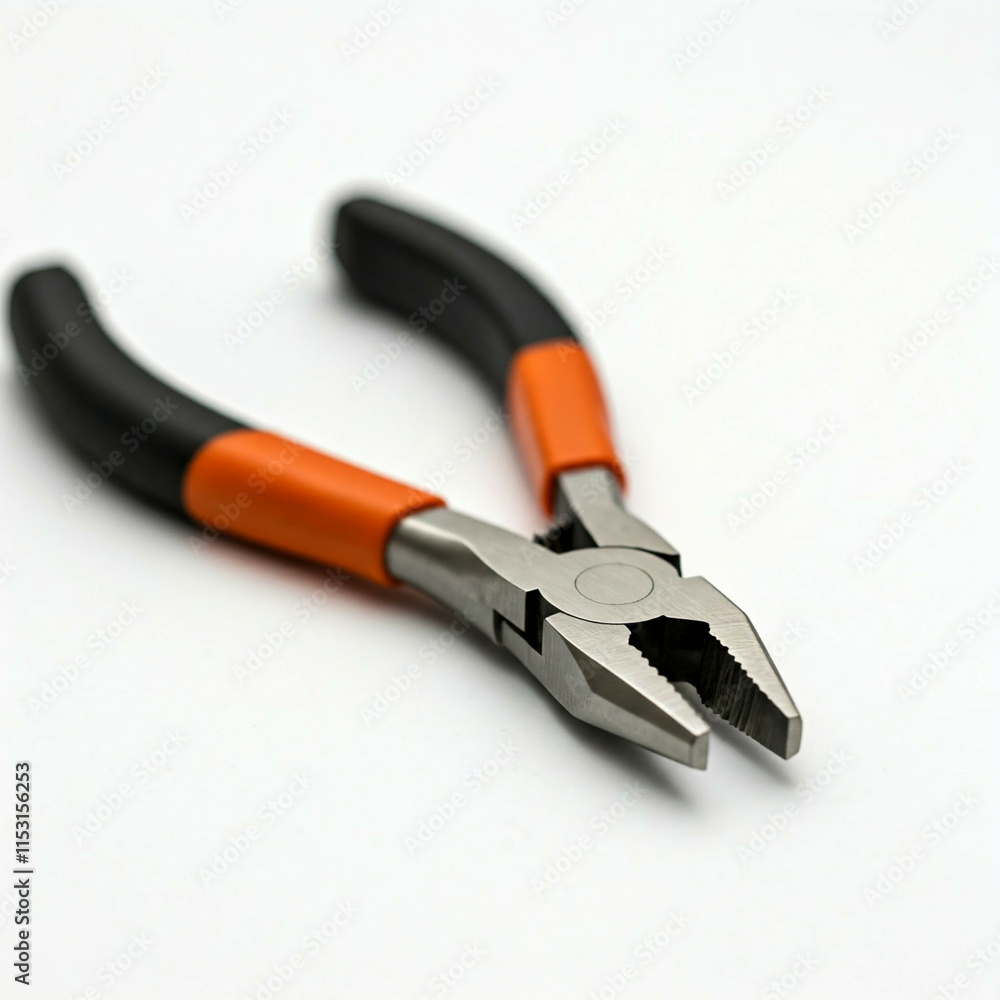 pliers on a white background pliers on a white background