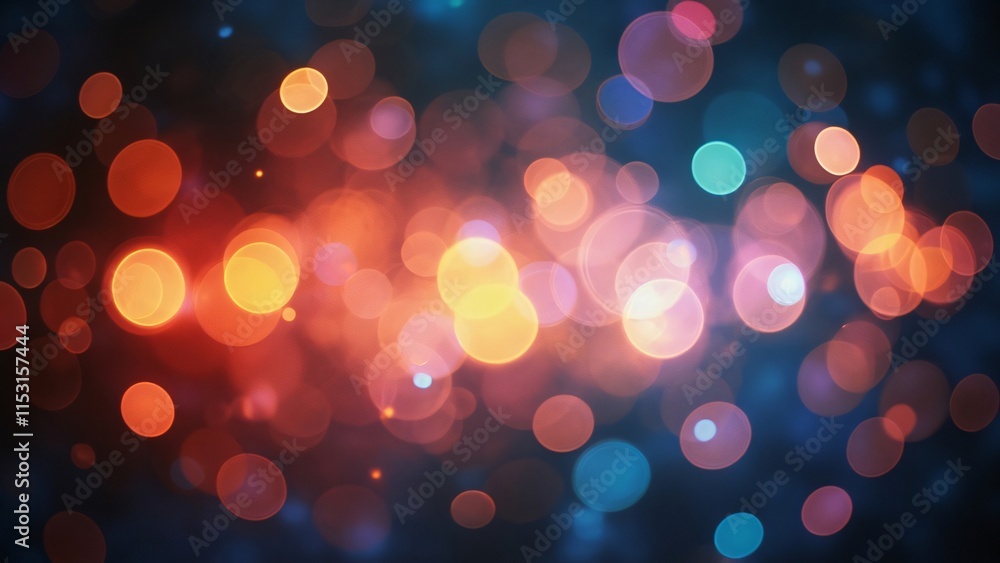 abstract background with lights