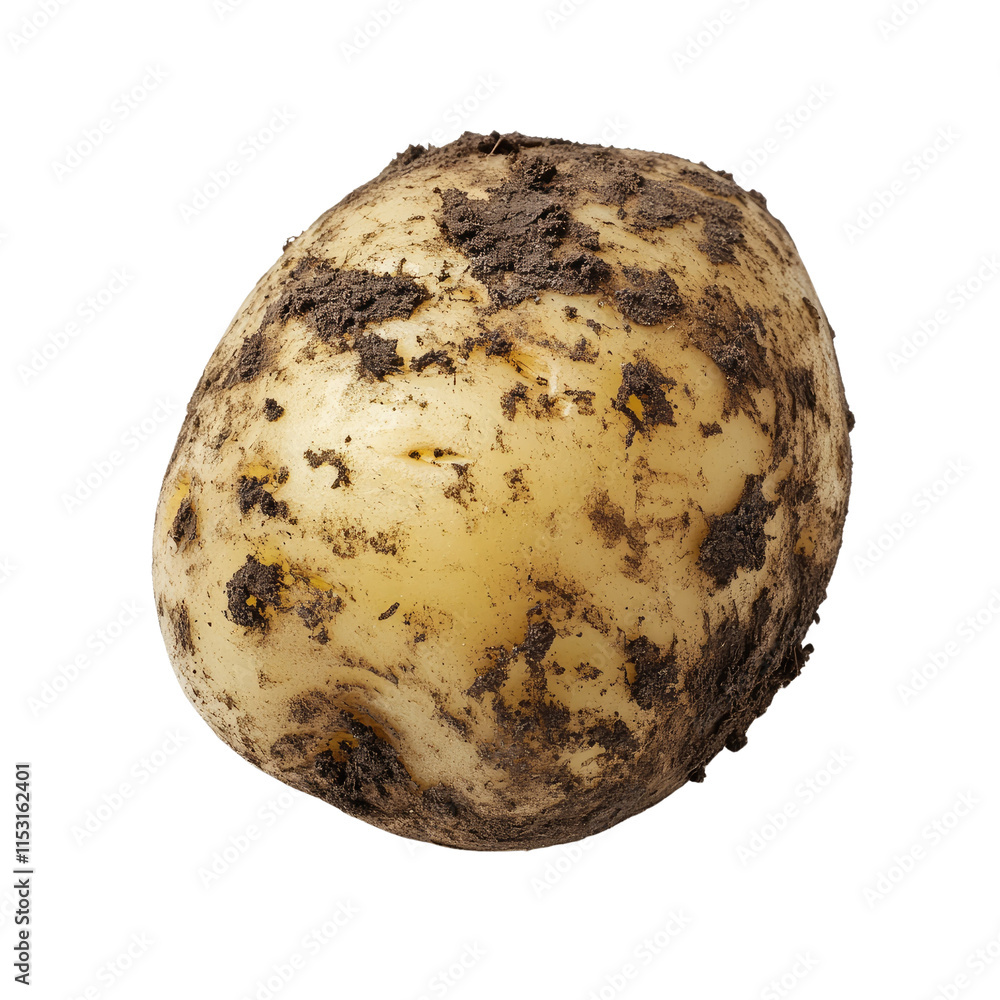 Fresh Whole Potato with Dirt, Natural Organic Farm Produce (70 characters) Fresh Whole Potato with Dirt, Natural Organic Farm Produce (70 characters)