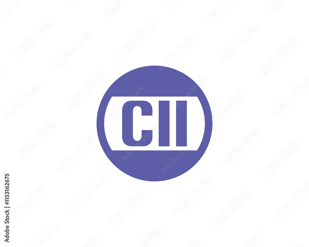 CII Logo design vector template. CII CII Logo design vector template. CII
