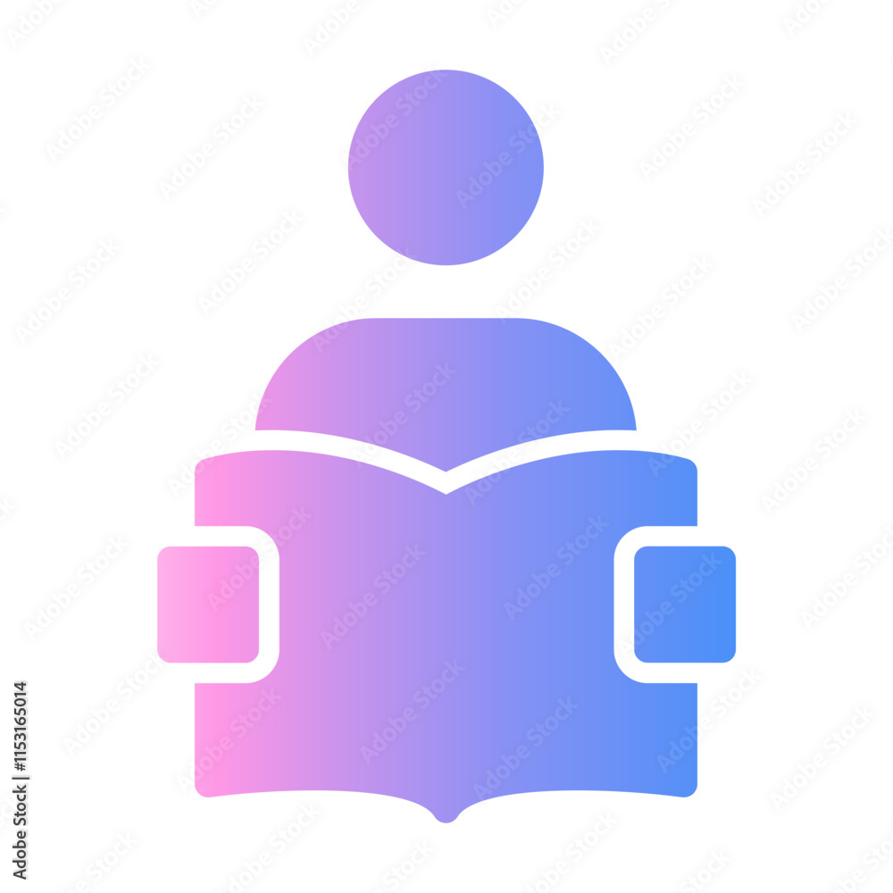 reading job vacancies Gradient icon reading job vacancies Gradient icon