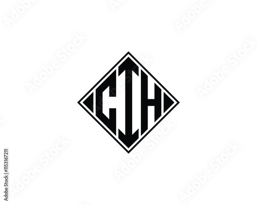 Free Download CIH logo design vector template. CIH - GFXLoad