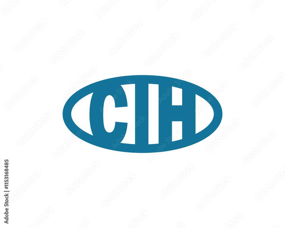 CIH logo design vector template. CIH CIH logo design vector template. CIH