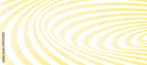 Yellow and white spiral swirl abstract background