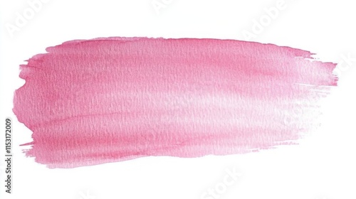 Wallpaper Mural Delicate Pink Watercolor Brush Stroke Art Torontodigital.ca