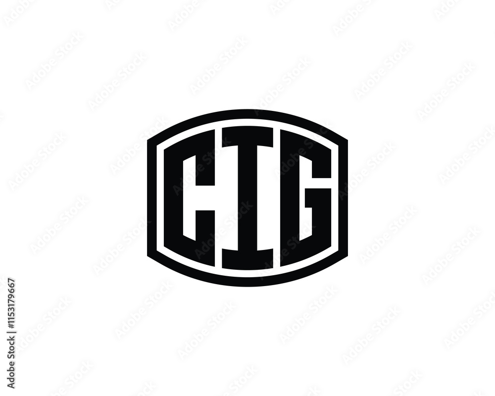 CIG Logo design vector template. CIG CIG Logo design vector template. CIG